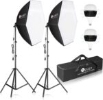 HPUSN Softbox Photography Lighting Kit