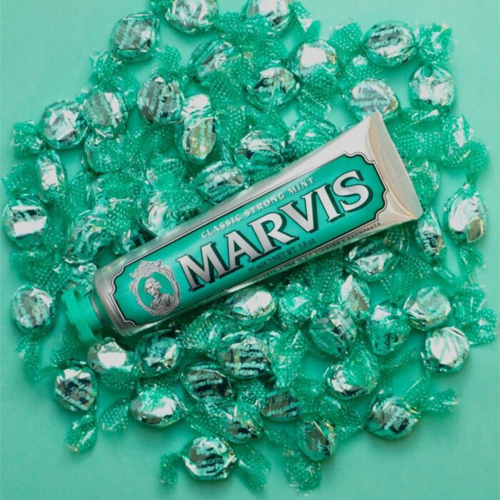 keyword: Marvis Classic Strong Mint Toothpaste