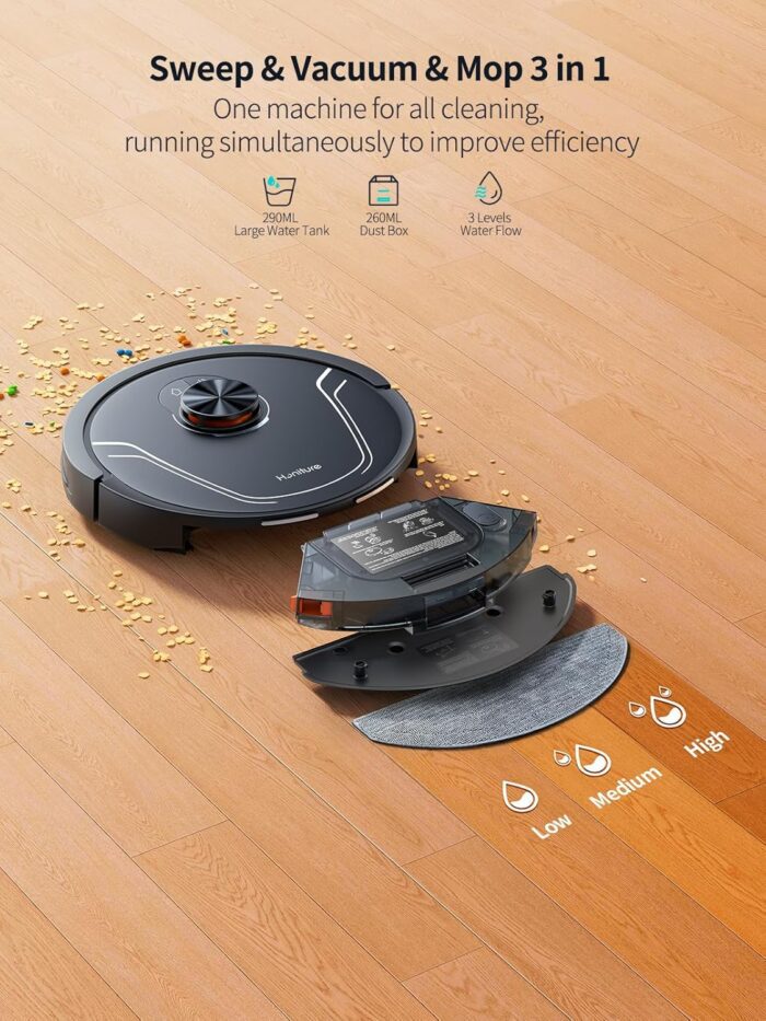 HONITURE Robot Vacuum and Mop Combo