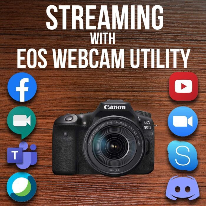 Streaming with EOS Webcam Utility