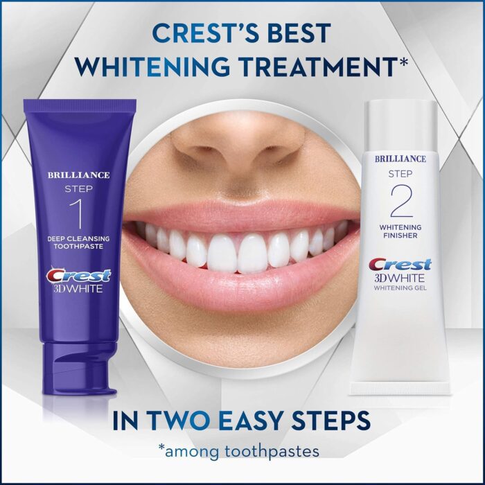 Crest 3D White Brilliance 2 Step Kit