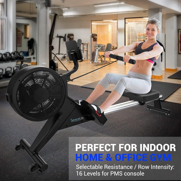 SereneLife Smart Rowing Machine