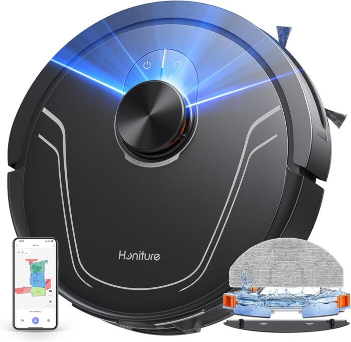 HONITURE Robot Vacuum and Mop Combo