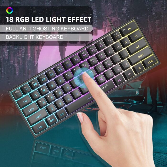 MageGee Mini 60%% Gaming Keyboard