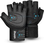 keyword: ihuan Ventilated Weight Lifting Gym Workout Gloves