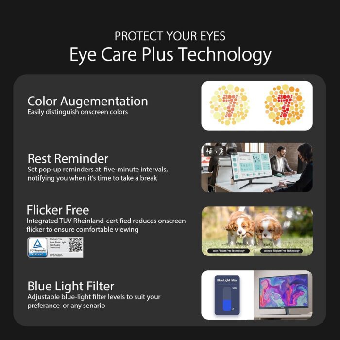 ASUS 24” 1080P Eye Care Monitor