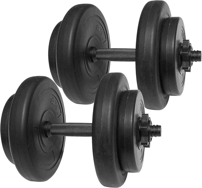 BalanceFrom Fitness 40 Pound All Purpose Vinyl Weight D… Keyword: BalanceFrom