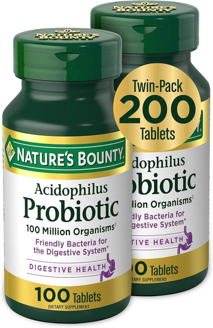 keyword: Nature's Bounty Acidophilus Probiotic