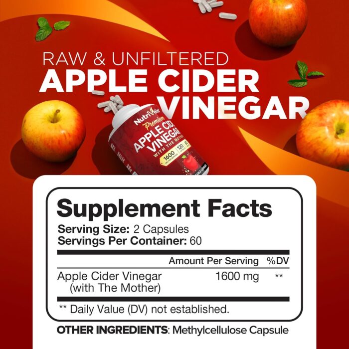 keyword: Nutrivein Apple Cider Vinegar Capsules