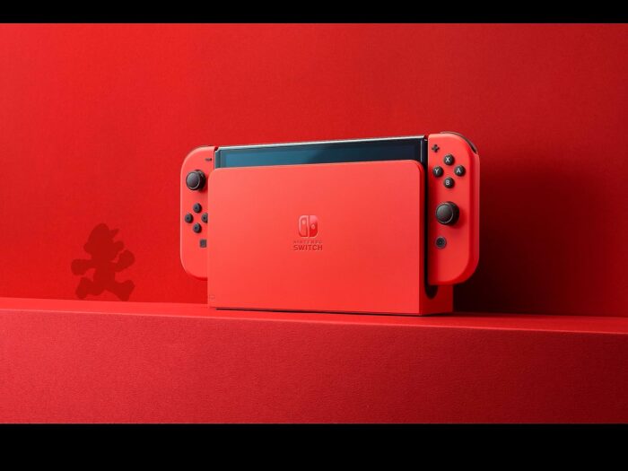 Nintendo Switch – OLED Model: Mario Red Edition. Keyword: Nintendo Switch