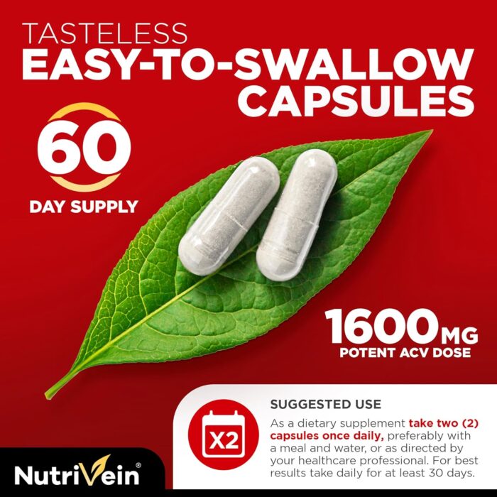 keyword: Nutrivein Apple Cider Vinegar Capsules