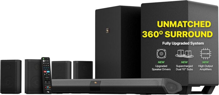 Nakamichi Shockwafe Ultra 9.2.4 Channel Dolby Atmos/DTS