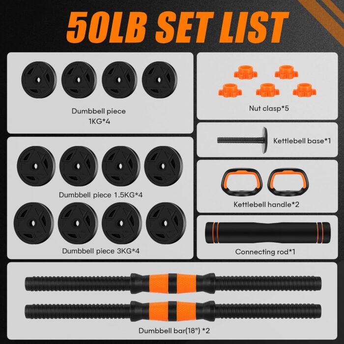 Adjustable Dumbbell Set