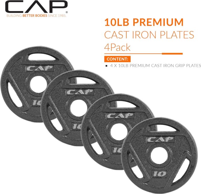 CAP Barbell 2-Inch Olympic Grip Weight Plate