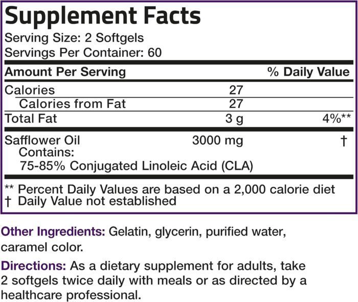 Bronson CLA 3000 Extra High Potency Supports Healthy We... primary keyword: Bronson CLA 3000