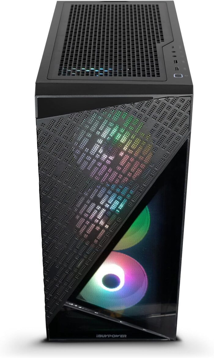 iBuyPower SlateMesh Gaming PC Computer Desktop