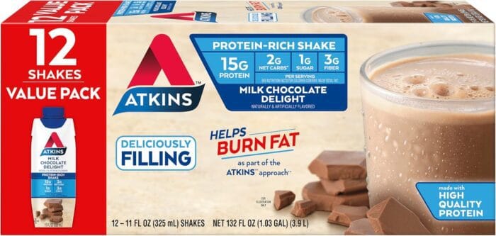 Atkins Milk Chocolate Delight Protein Shake