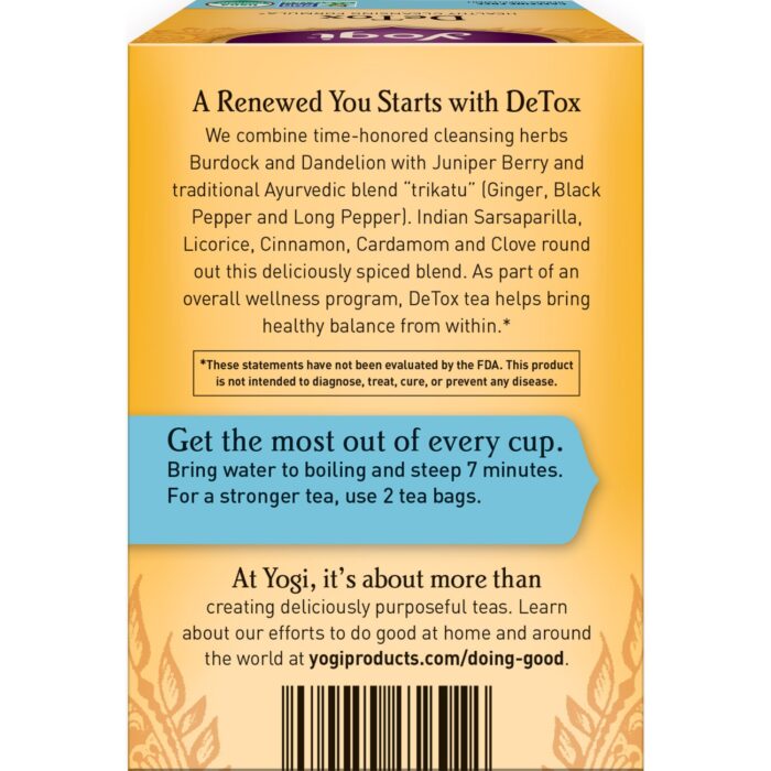 Yogi Tea DeTox Tea