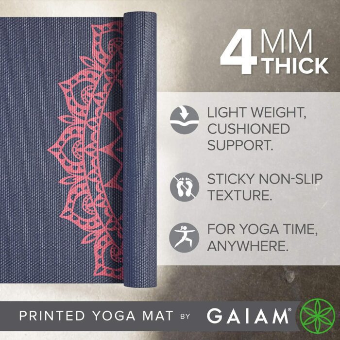 Gaiam Print Yoga Mat