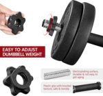 Yaheetech Adjustable Dumbbells Weight Set