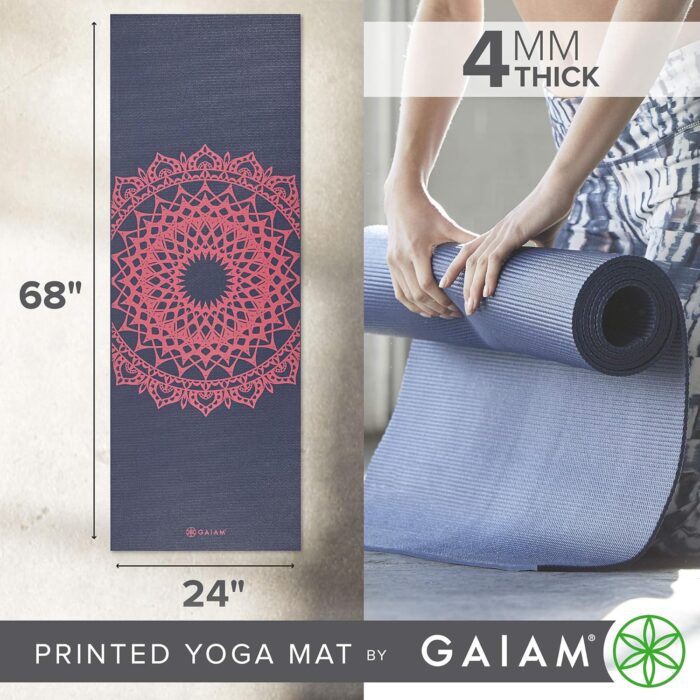 Gaiam Print Yoga Mat